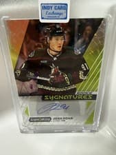Josh Doan 2024-25 Upper Deck Synergy Rookie Sygnatures card