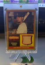 2025 Topps Heritage Clubhouse Collection Relics Ezequiel Tovar #CCR-ET card