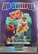 2025 Panini Prizm Draft Picks On Campus Joe Burrow #14 card