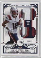 Kyle Williams 2025 Panini National Treasures Rookie Dual Materials card