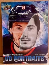 2025-26 Upper Deck UD Portraits Zach Werenski #P-26 card