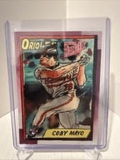 2025 Topps Shoebox Treasures First Light Rookies - 1990 Redux Coby Mayo #FL-12 card
