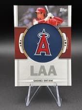 Shohei Ohtani 2023 Topps Team Logo Patch card