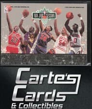 Tim Perry, Duane Causwell, Scottie Pippen, Robert Parish, Stacey Augmon, Michael Jordan, Karl Malone, John Williams, Horace Grant, Orlando Woolridge 1992 Ultra Jam Session Exchange card
