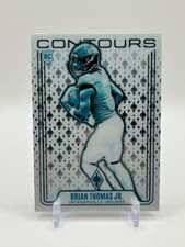 Brian Thomas Jr. 2024 Panini Phoenix Contours card