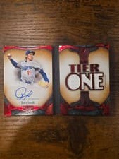 2026 Topps Tier One Autographed Tier One Relics Die Cut Book Roki Sasaki #ARDB-RS