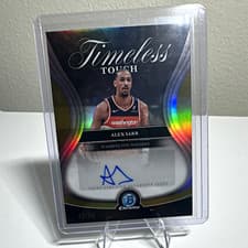 2025-26 Bowman Timeless Touch Signatures Alex Sarr #TTA-AS card