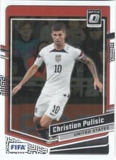 Christian Pulisic 2023 Panini Donruss card