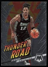 Ja Morant 2022 Panini Mosaic Thunder Road card