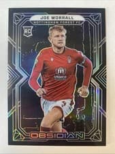 Joe Worrall 2022 Panini Obsidian card