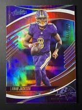 Lamar Jackson 2025 Panini Absolute card