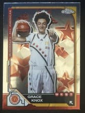 2025 Topps Chrome McDonald's All American Base Set Grace Knox #36 card
