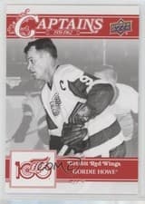 2025-26 Upper Deck Detroit Red Wings Centennial Captains Gordie Howe #168 card