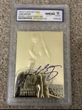 1996 Fleer 23KT Gold Kobe Bryant