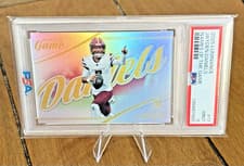 2025 Panini Luminance Names of the Game Jayden Daniels #17 card