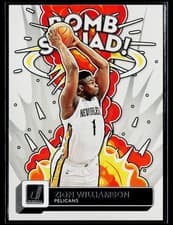 Zion Williamson 2022 Panini Donruss Bomb Squad card