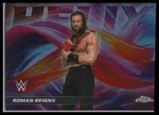 2026 Topps Chrome WWE Helix Roman Reigns #HLX-4 card