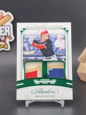 2024 Panini Flawless Dual Prospect Patches Brady House #DP-BH card