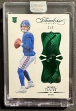 2025 Panini Flawless Anniversary Jaxson Dart #25 card