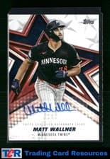 2026 Topps Baseball Stars Autographs Matt Wallner #BSA-MW card