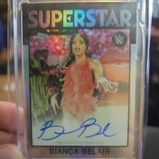 2026 Topps Chrome WWE 1986 Topps Autographs Bianca Belair #86T-BB card