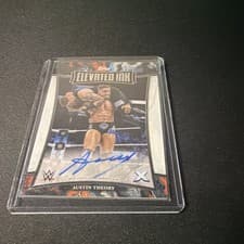 2025 Topps Exalted WWE Wrestling Elevated Ink Austin Theory #ELI-ATY card