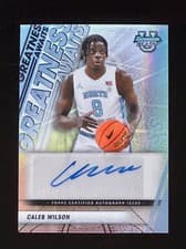 2025-26 Bowman University Best Greatness Awaits Autographs Caleb Wilson #GA-CW card