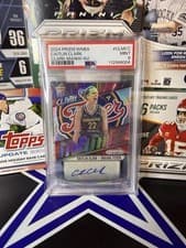 2024 Panini Prizm WNBA Clark-Mania Autographs Caitlin Clark #1 card