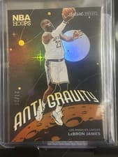 2024-25 Hoops Anti Gravity LeBron James #17 card