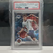 Christian Pulisic 2021 Panini Mosaic Road to FIFA World Cup card