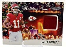 2025 Panini Absolute Holiday Suit Jalen Royals #HS-JRS card