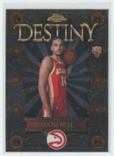 2025-26 Topps Chrome Destiny Asa Newell #D-19 card
