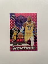 LeBron James 2024-25 Panini Mosaic Montage card
