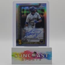 2025 Topps Chrome Update Legends Autographs Ken Griffey Jr. #CLA-KG card