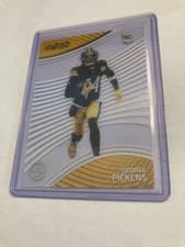 George Pickens 2022 Panini Chronicles Clear Vision Rookies card
