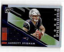 Jarrett Stidham 2019 Donruss Optic Rookie Phenoms Horizontal card