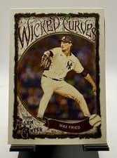 Max Fried 2025 Topps Allen and Ginter Wicked Curves card