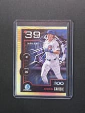2025 Bowman Bowman Scouts Top 100 Owen Caissie #BTP-39 card