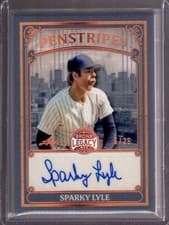 2025 Leaf Bronx Legacy Penstripes Sparky Lyle #P-SL1 card