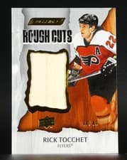 2024-25 Upper Deck Engrained Icons Rough Cuts Rick Tocchet #RC-RT card