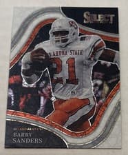 Barry Sanders 2022 Panini Select Draft Picks card