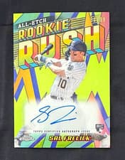 2024 Topps Chrome Chrome All Etch Rookie Rush Autographs Sal Frelick #CERA-SF card