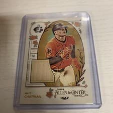 Matt Chapman (San Francisco Giants) 2024 Topps Allen & Ginter Allen & Ginter Relics B card