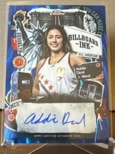 2025 Topps Chrome McDonald's All American Billboard Ink Addie Deal #BI-ADE card