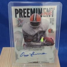 2025 Topps Signature Class Preeminent Ink Ozzie Newsome #PI-ON card