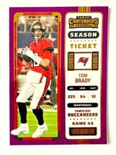 Tom Brady 2022 Panini Contenders card