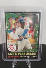 Ernie Banks 2020 Topps Heritage Let's Play 2 card
