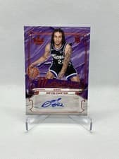 2024-25 Panini Court Kings Masterstrokes Autographs Devin Carter #MS-DEV card