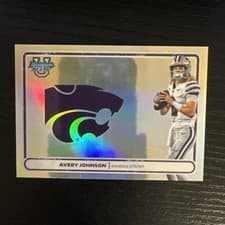 2025 Bowman University Best Campus Crests Refractor Avery Johnson #CC-17 card
