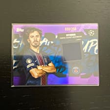 2025-26 Topps UEFA Club Competitions Topps Superstar Relics Vitinha #TSR-VI card